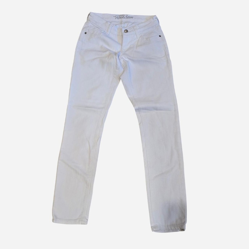 Old Navy white skinny jeans size 0